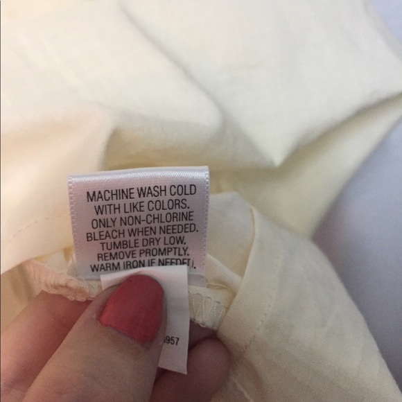 Elle Cream color adjustable spaghetti strap top - Picture 5 of 5